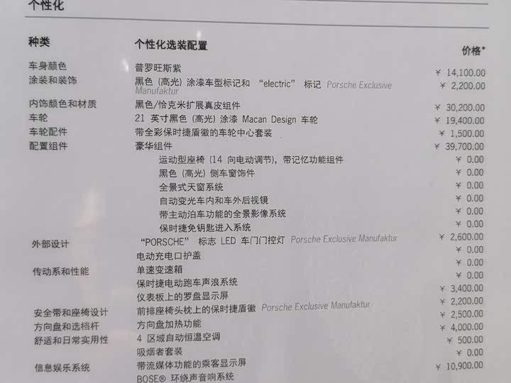 Porsche Macan EV 2024 2024款 Macan 4