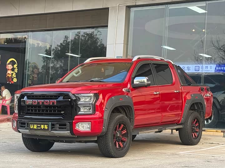 Foton Tunland G9 2022 2022款 2.0T野战大将军自动四驱运动版旗舰型标箱4F20TC