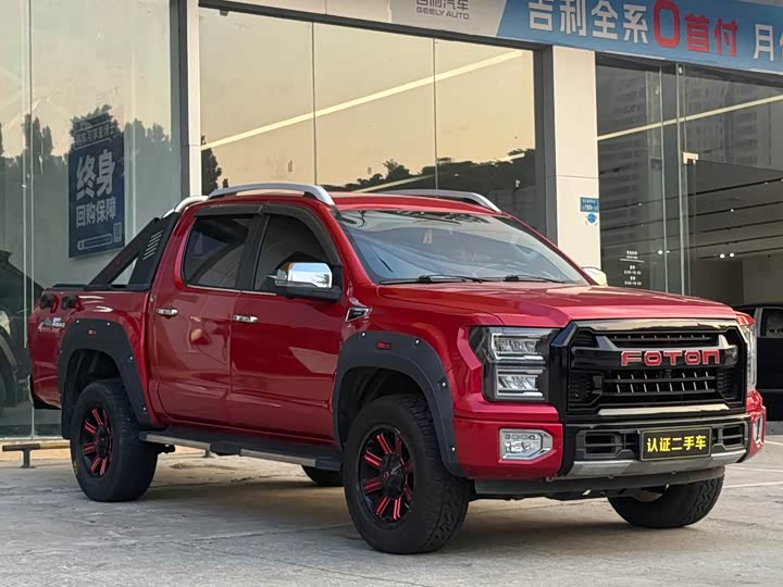 Foton Tunland G9 2022 2022款 2.0T野战大将军自动四驱运动版旗舰型标箱4F20TC