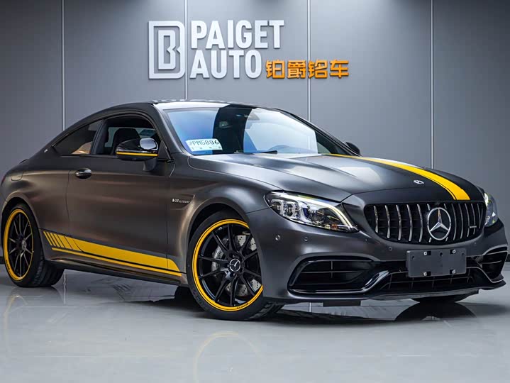 Mercedes-Benz C-Class AMG 2021 2021款 AMG C 63 轿跑车 暗夜特别版