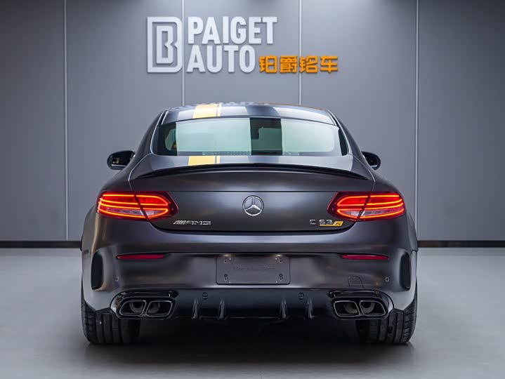 Mercedes-Benz C-Class AMG 2021 2021款 AMG C 63 轿跑车 暗夜特别版