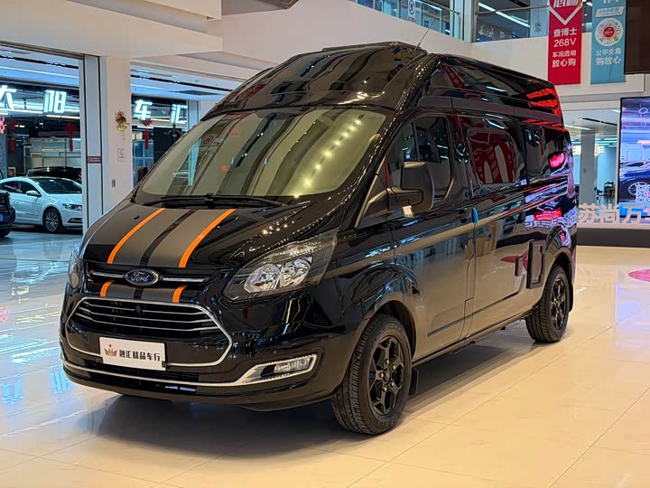 Ford Transit 2021 2021款 2.0T汽油自动高级营运商旅型中轴中顶9座国VI