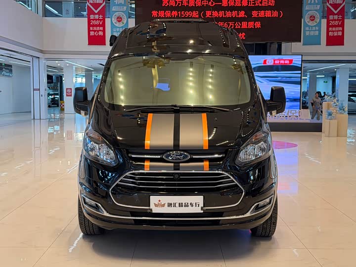 Ford Transit 2021 2021款 2.0T汽油自动高级营运商旅型中轴中顶9座国VI