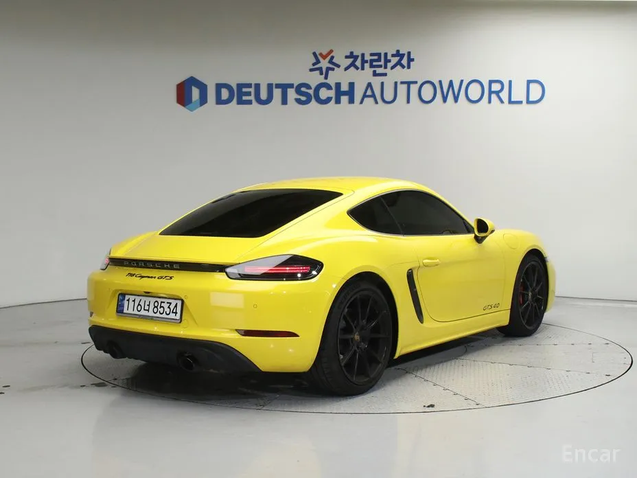 Porsche 718 2016 4.0 GTS