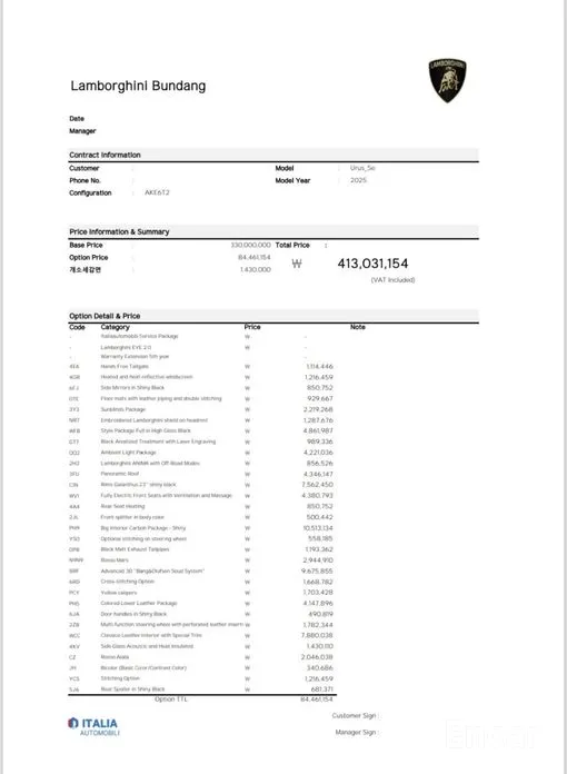 Lamborghini Urus 2018 4.0 V8 SE