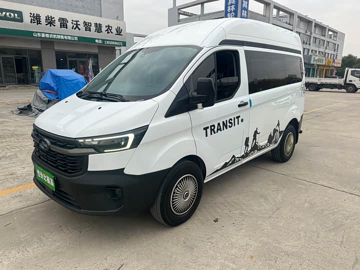 Ford Transit 2023 2023款 2.0T柴油手动多功能商用车短轴中顶5/6座
