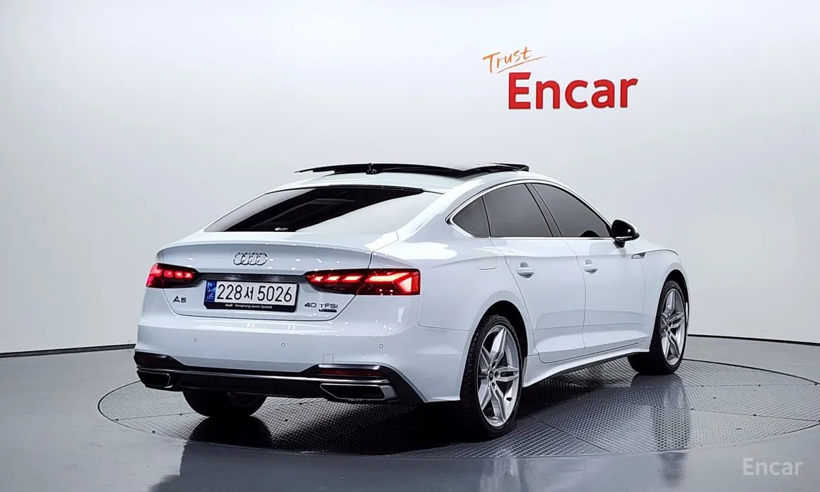 Audi A5 2017 40 TFSI Quattro Sportback