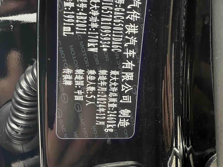 GAC Trumpchi GS8 2025 2025款 领航系列 2.0TGDI 两驱豪华版 5座