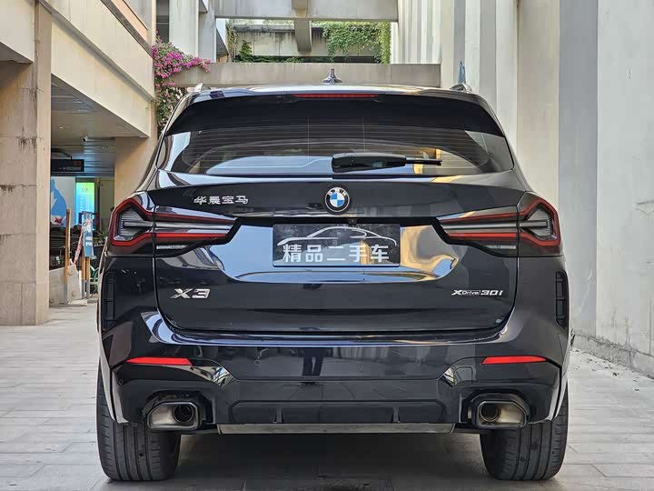 BMW X3 2023 2023款 改款 xDrive30i 领先型 M曜夜套装