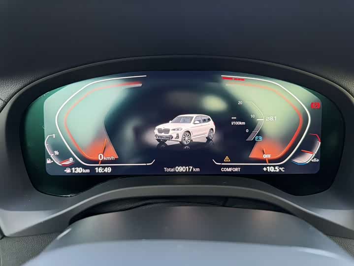 BMW X3 2023 2023款 改款 xDrive30i 领先型 M曜夜套装