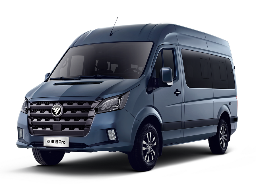 Foton Tuyano 2024 2024款 图雅诺Pro厢货 康明斯2.8T自动 长轴超高顶 后单胎3座