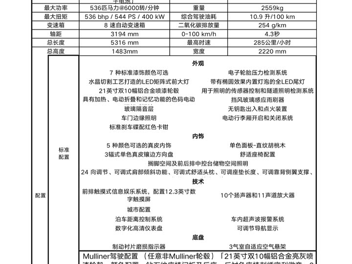 Bentley Flying Spur Hybrid 2022 2022款 2.9T V6 Hybrid