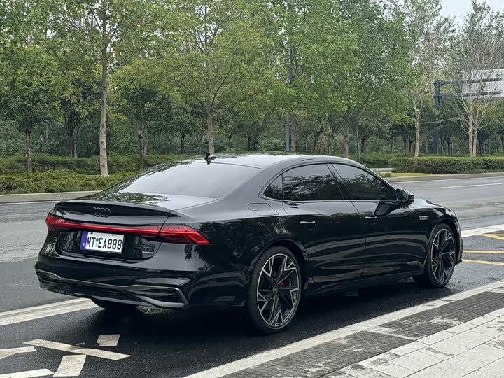 Audi A7L 2024 2024款 45 TFSI quattro S-line 黑武士版