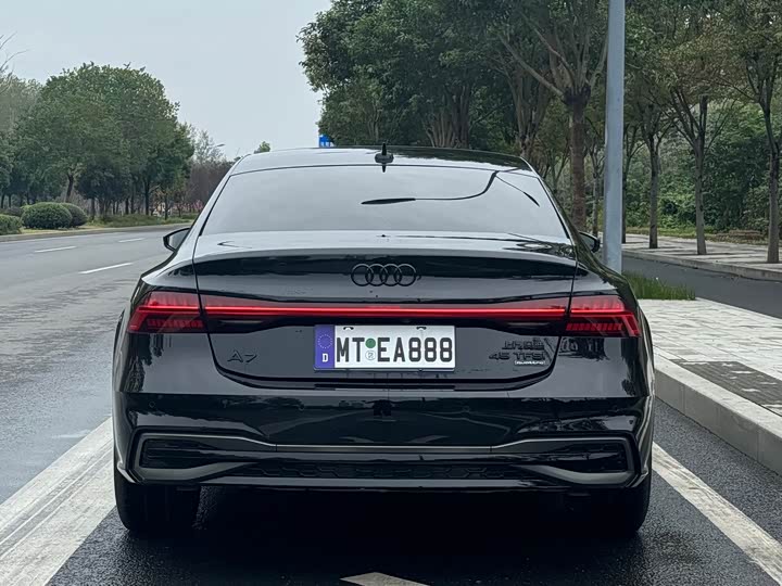 Audi A7L 2024 2024款 45 TFSI quattro S-line 黑武士版