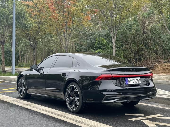 Audi A7L 2024 2024款 45 TFSI quattro S-line 黑武士版