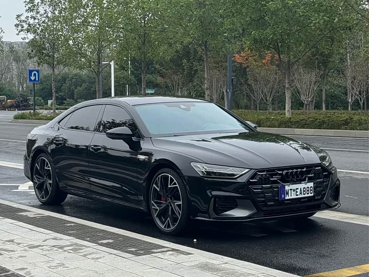 Audi A7L 2024 2024款 45 TFSI quattro S-line 黑武士版