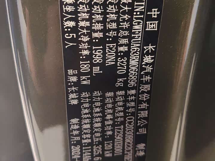 Tank 400 Hybrid 2024 2024款 Hi4-T 城市版