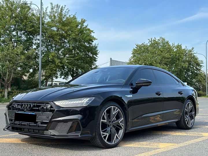 Audi A7L 2024 2024款 45 TFSI quattro S-line 黑武士版