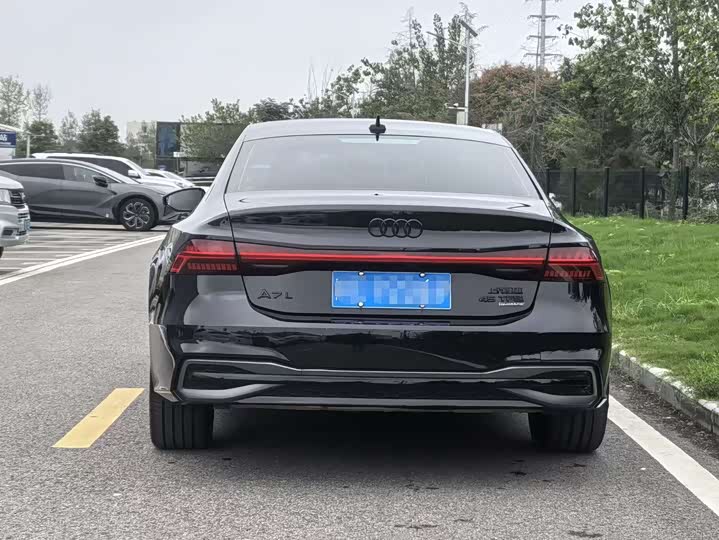 Audi A7L 2024 2024款 45 TFSI quattro S-line 黑武士版