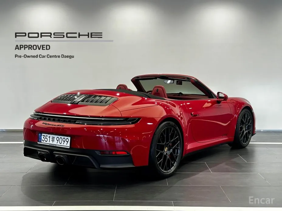 Porsche 911 2019 Carrera GTS Cabriolet