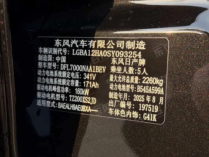 Nissan N7 2025 2025款 510 Air