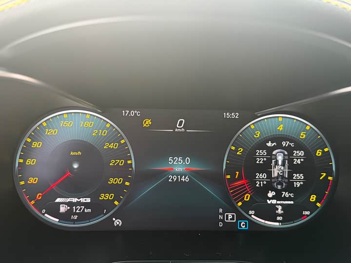 Mercedes-Benz C-Class AMG 2021 2021款 AMG C 63 轿跑车 暗夜特别版