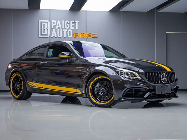 Mercedes-Benz C-Class AMG 2021 2021款 AMG C 63 轿跑车 暗夜特别版