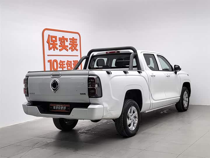 Great Wall King Kong Poer 2023 2023款 2.0T手动柴油四驱创业型长箱平箱GW4D20M