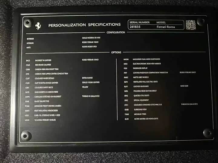 Ferrari Roma 2020 2020款 3.9T V8