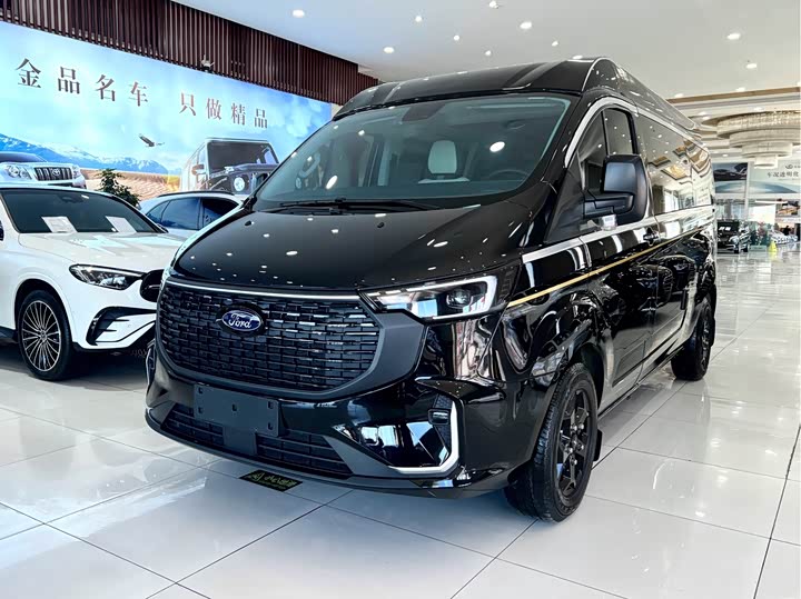 Ford Transit 2024 2024款 2.0T 汽油自动中轴中顶商旅型Bus豪华版7/8/9座
