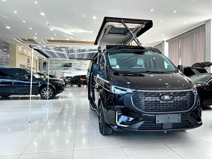 Ford Transit 2024 2024款 2.0T 汽油自动中轴中顶商旅型Bus豪华版7/8/9座