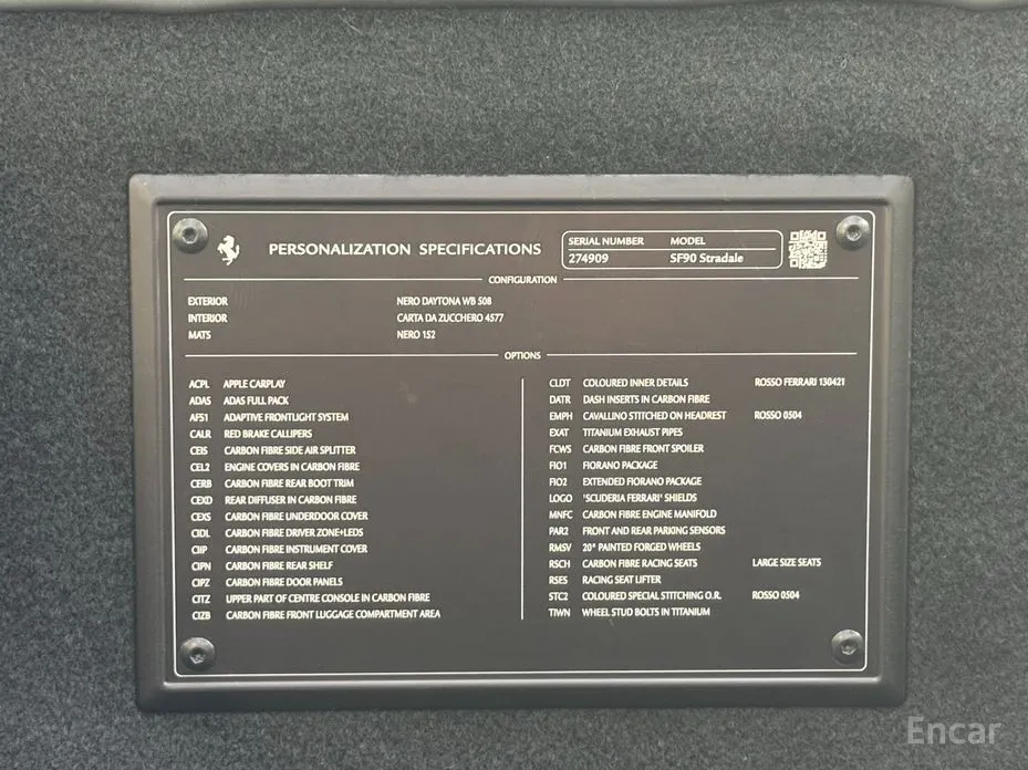 Ferrari SF90 2020 4.0