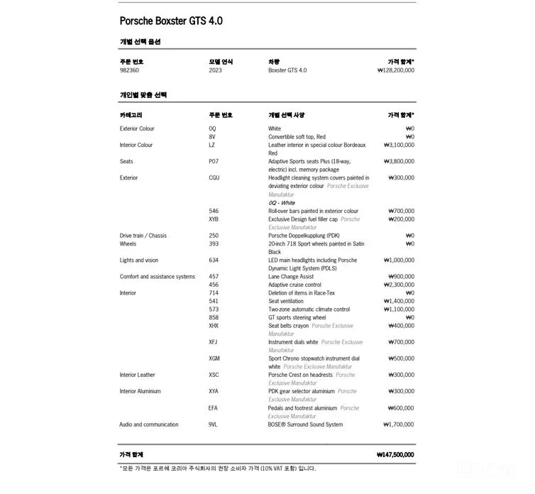 Porsche 718 2016 4.0 GTS