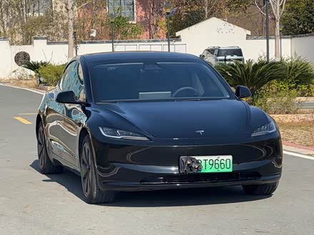 Tesla Model 3 2025 2025款 后轮驱动版