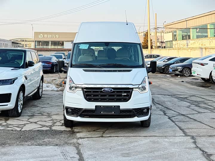 Ford Transit New 2021 2021款 2.2T（包）自动普通型客车Pro加长轴后双胎(带侧拉门)17座高顶国VI