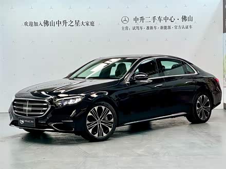 Mercedes-Benz E-Class Hybrid 2024 2024款 E 350 e L 插电式混合动力轿车