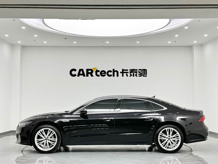 Audi A7L 2024 2024款 45TFSI quattro S-line 见远型 曜黑套装