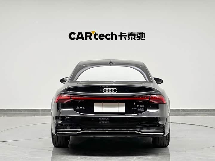 Audi A7L 2024 2024款 45TFSI quattro S-line 见远型 曜黑套装
