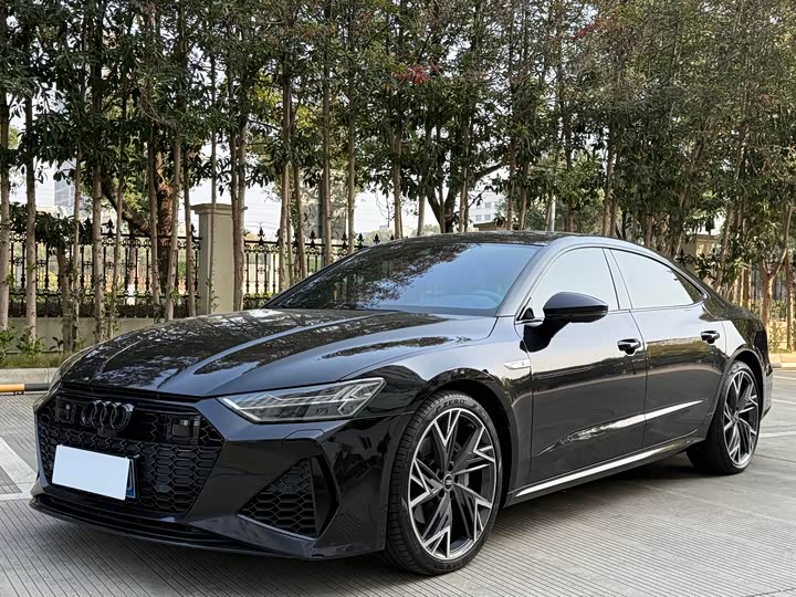 Audi A7L 2024 2024款 45 TFSI quattro 黑武士版
