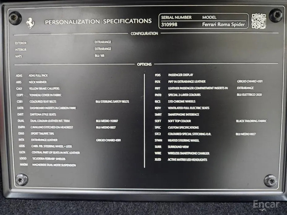 Ferrari Roma 2020 3.9 Spider