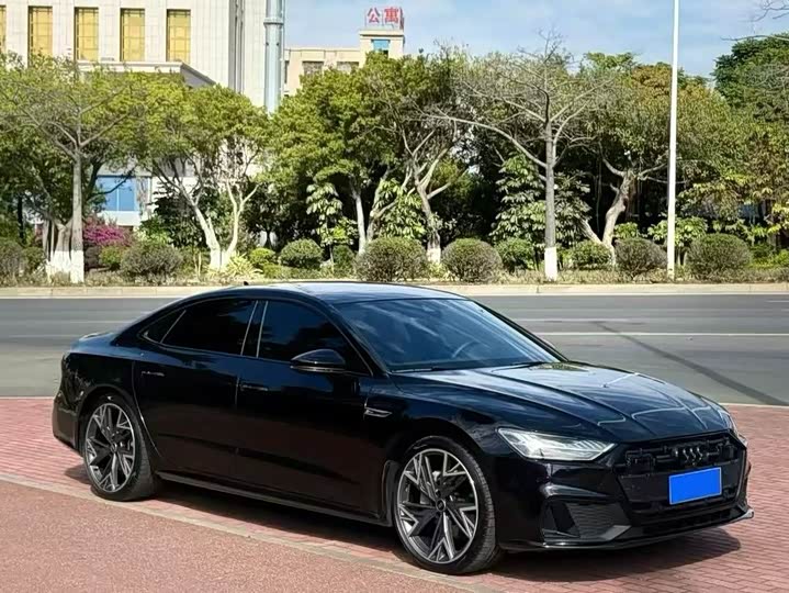 Audi A7L 2024 2024款 45 TFSI quattro S-line 黑武士版
