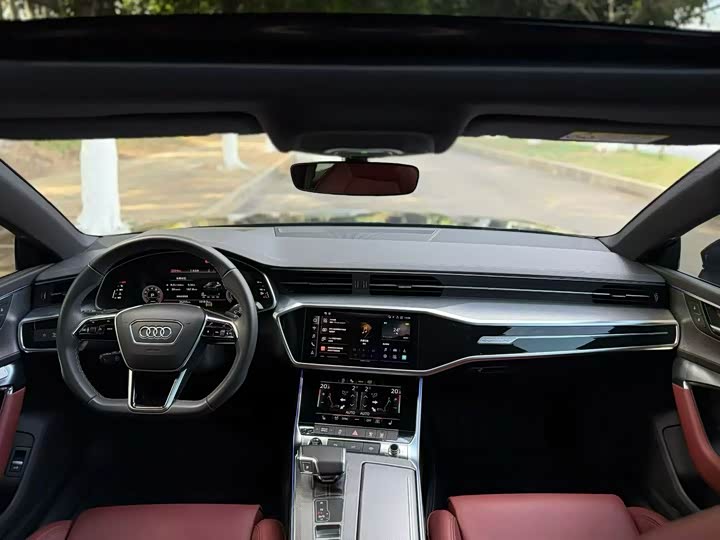 Audi A7L 2024 2024款 45 TFSI quattro S-line 黑武士版