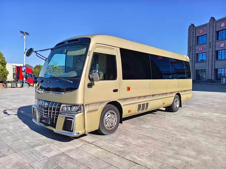 Toyota Coaster 2019 2019款 4.0L豪华车GRB53L-ZEMNK 23座无扶手9GR