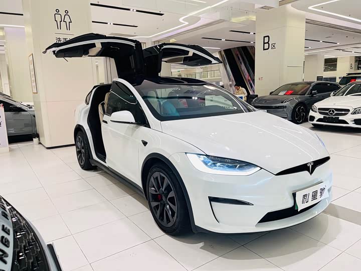 Tesla Model X 2023 2023款 三电机全轮驱动 Plaid版