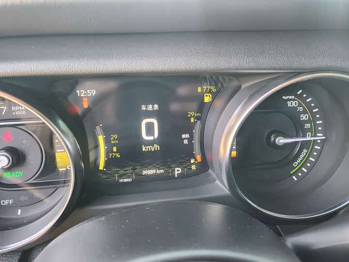 Jeep Wrangler Hybrid 2021 2021款 四门 2.0T 4xe 撒哈拉