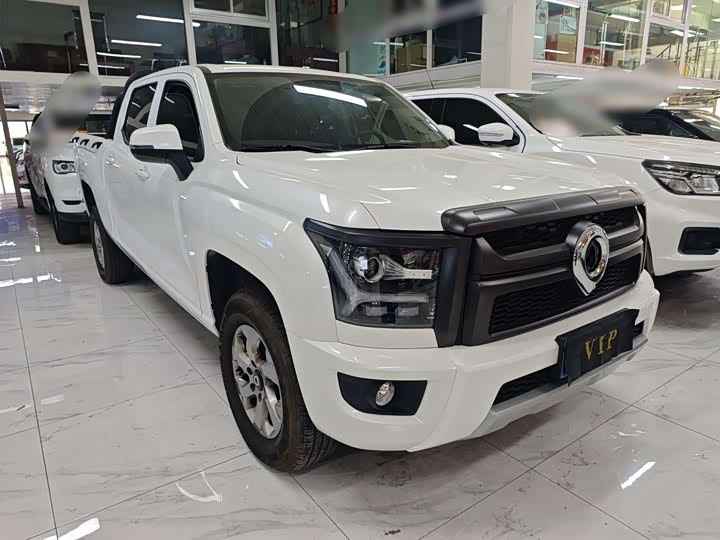 Great Wall King Kong Poer 2026 2026款 2.0T自动8AT汽油两驱领航型平箱