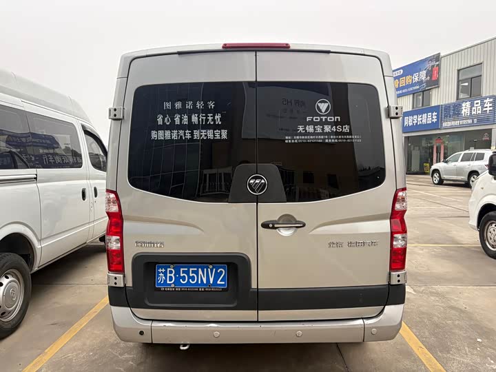Foton Tuyano 2023 2023款 2.0T手动都市版短轴低顶后单胎5/6/9座专业版