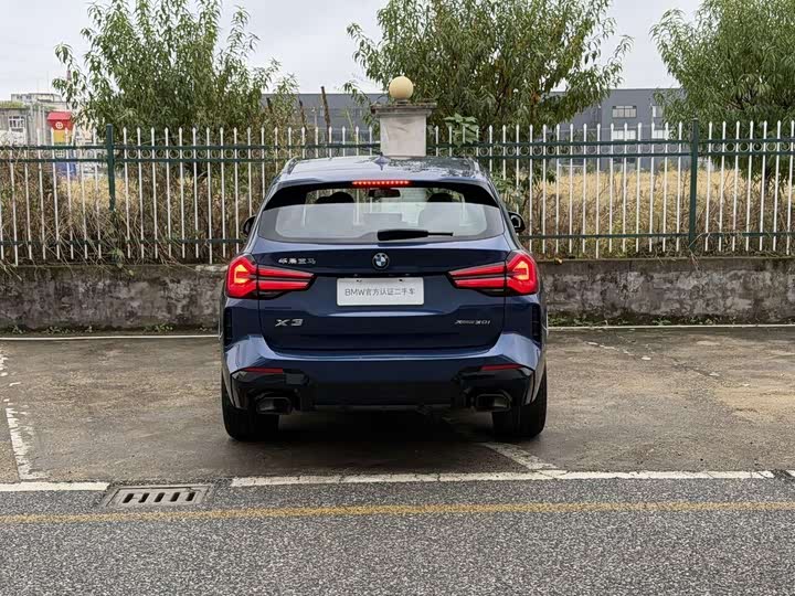BMW X3 2023 2023款 改款 xDrive30i 尊享型 M曜夜套装