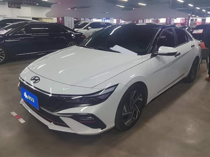 Hyundai Elantra N line 2023 2023款 1.5L CVT GLX精英版