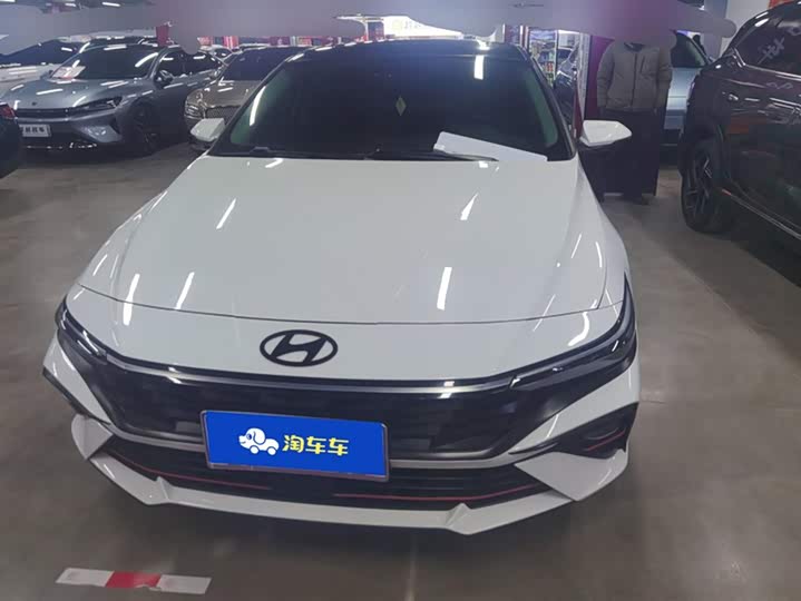 Hyundai Elantra N line 2023 2023款 1.5L CVT GLX精英版